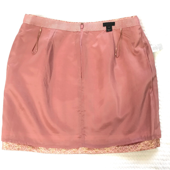 J. Crew Collection METALLIC TWEED PENCIL SKIRT - Picture 5 of 7